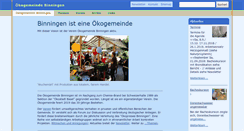 Desktop Screenshot of oekogemeinde.ch